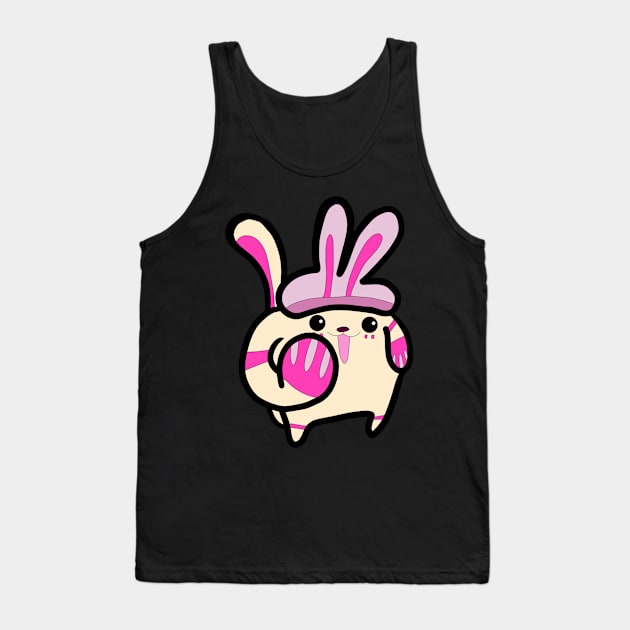 Pink rabbit monster Tank Top by FzyXtion